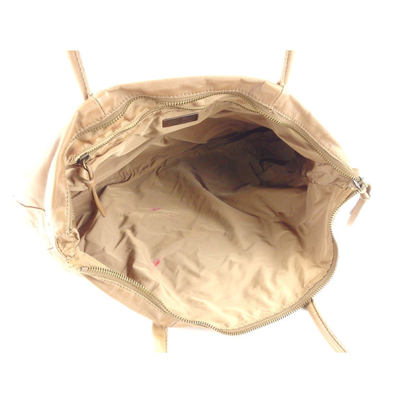 Miu Miu Logo Leather Fashion Bag Brown - Picture 5 of 6